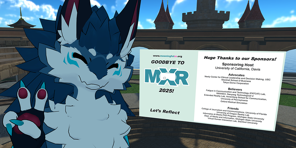 End of MXR 2025